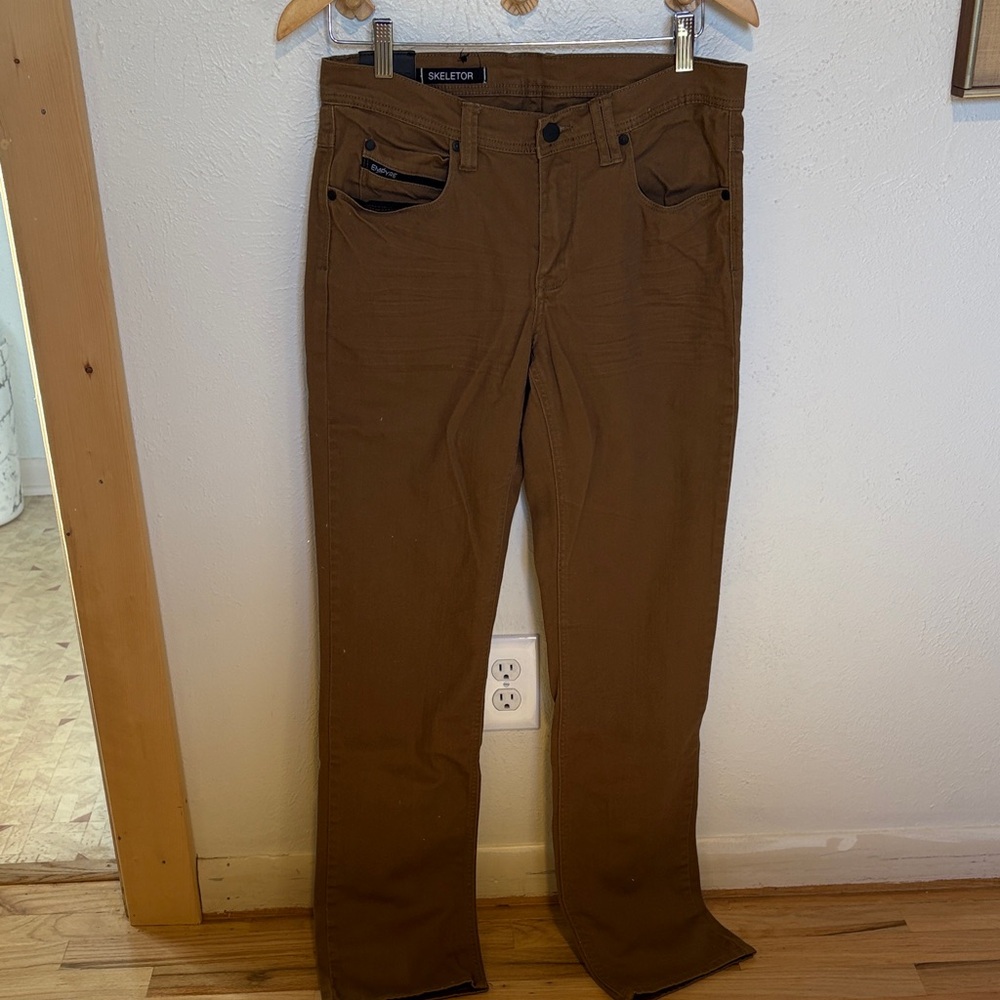 Empyre Brown Straight Men Jeans